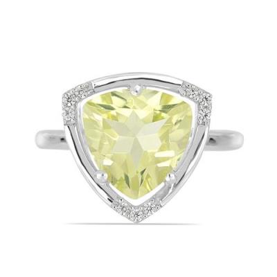 BUY BRAZILIAN AMETHYST GEMSTONE CLASSIC RING IN STERLING SILVER